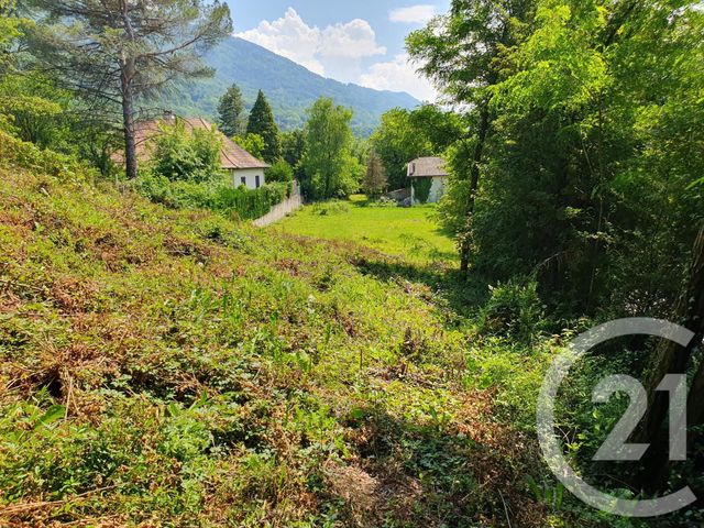terrain à vendre - 794.0 m2 - PONTCHARRA - 38 - RHONE-ALPES - Century 21 Immobilière De La Vallée