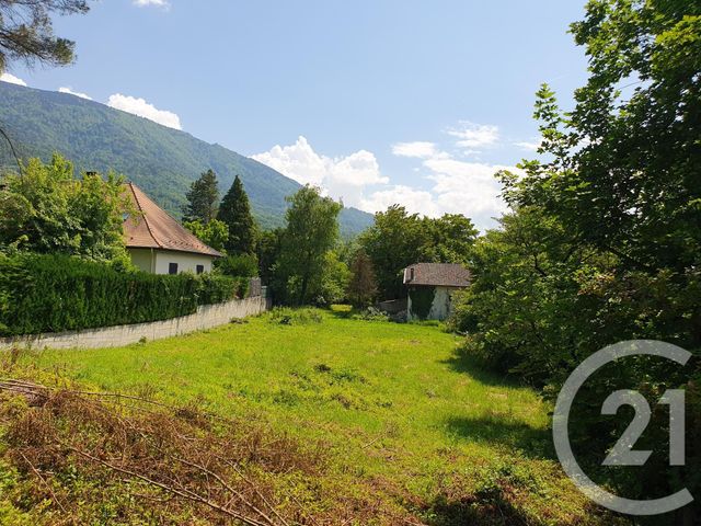 terrain à vendre - 794.0 m2 - PONTCHARRA - 38 - RHONE-ALPES - Century 21 Immobilière De La Vallée