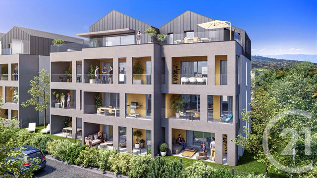 Appartement T4 à vendre - 4 pièces - 121.3 m2 - CHALLES LES EAUX - 73 - RHONE-ALPES - Century 21 Immobilière De La Vallée
