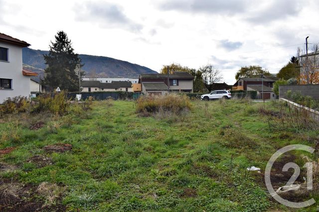terrain à vendre - 469.0 m2 - PONTCHARRA - 38 - RHONE-ALPES - Century 21 Immobilière De La Vallée