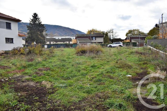 terrain à vendre - 469.0 m2 - PONTCHARRA - 38 - RHONE-ALPES - Century 21 Immobilière De La Vallée